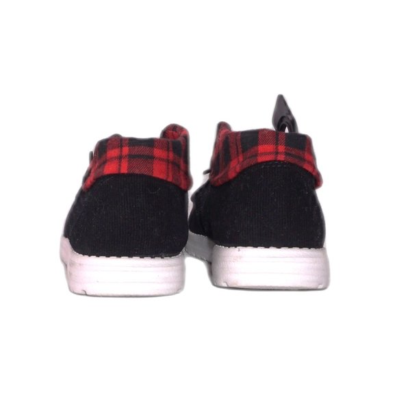 No Boundries NoBo Black Corduroy Lace Up Loafers Women's Size 11 NWOT - Picture 5 of 6